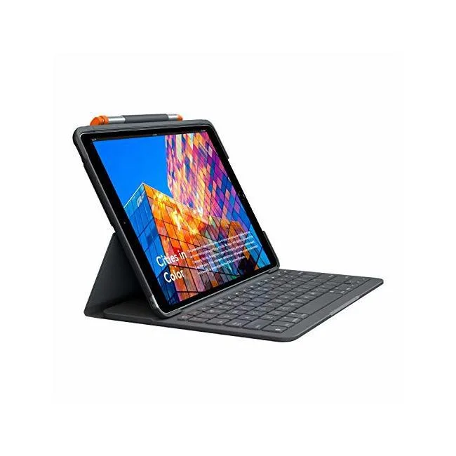 Logitech Logitech Slim Folio Keyboard Case iPad 7th Gen Graphite — product photo