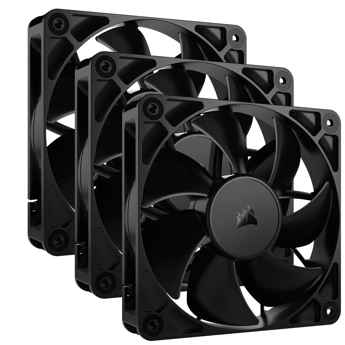 Corsair Corsair RS120 PWM 120mm case fan 3-pack CO-9050189-WW — 제품 사진