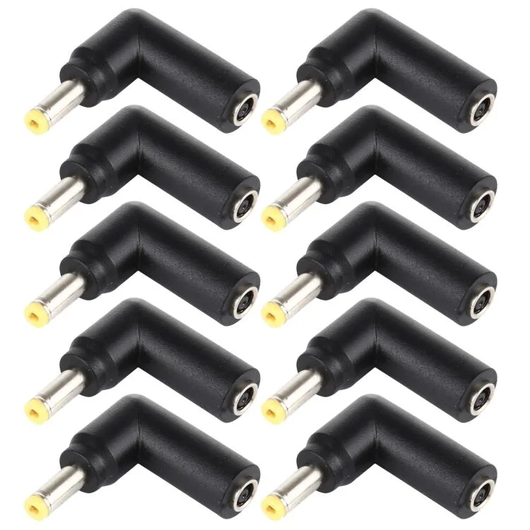 eForChina eForChina 4.5x3.0mm to 4.0x1.7mm Elbow Adapter 10 pcs — product photo