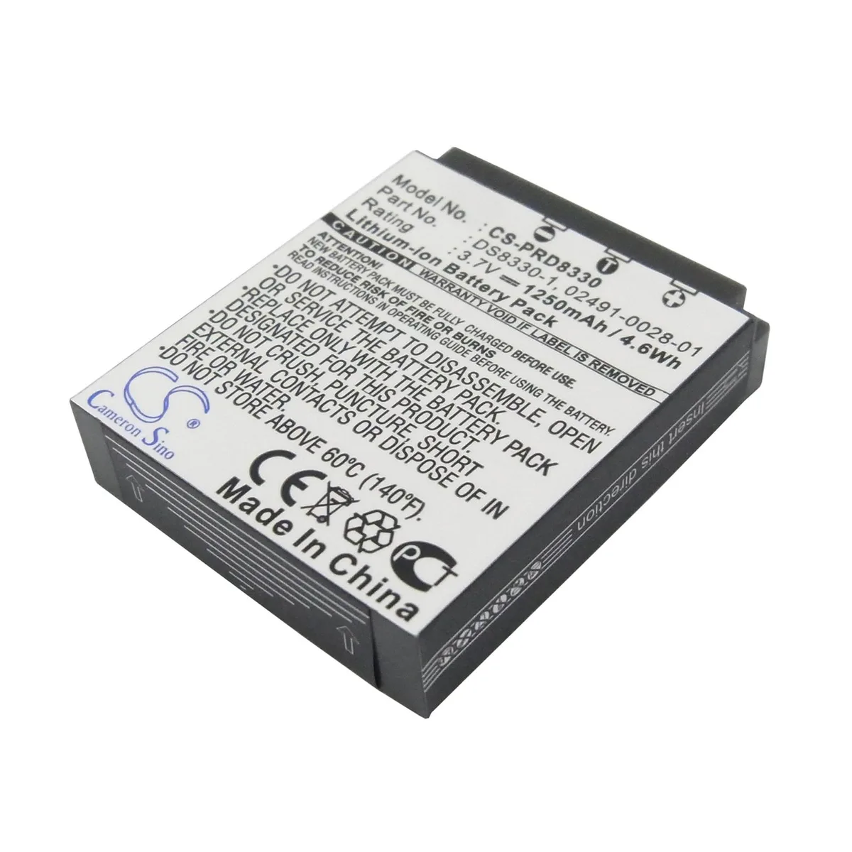 Cameron & Co Cameron & Co DS-CS-PRD8330 camera battery 1.25 Ah Dark Grey — product photo