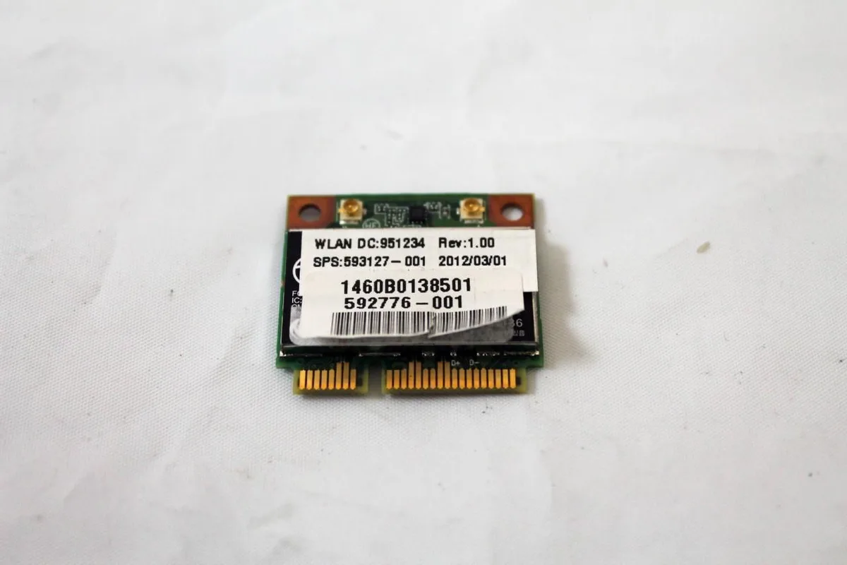 HP HP Atheros Mini PCIe Wi-Fi Bluetooth Card 593127-001 — product photo