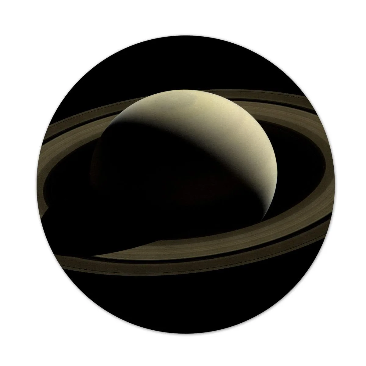 Future of Flight Future of Flight Saturn 7.5" Round Mousepad 1/4 Thick — product photo