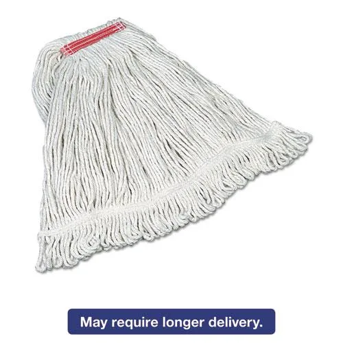 Rubbermaid Rubbermaid FGD11306WH00 Super Stitch 4-Ply Cotton Wet Mop Head — product photo