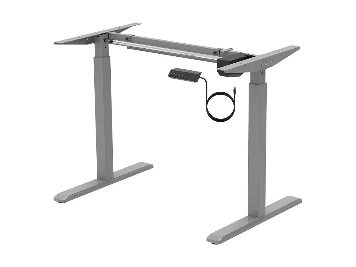Monoprice Inc. Monoprice 131292 Sit-Stand Desk Frame Grey 39-63 Inch — product photo