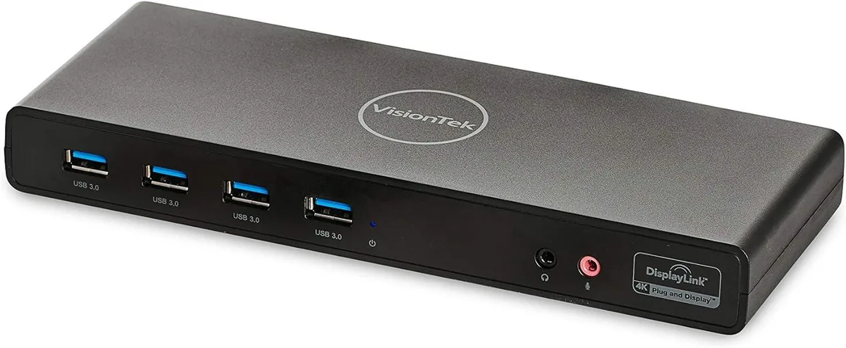 VisionTek VisionTek VT4000 Universal Dual 4K Docking Station (901005) — product photo