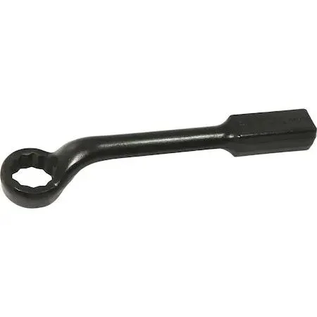 Gray Tools 35mm 12-point 45-degree offset striking face box wrench, black oxide finish