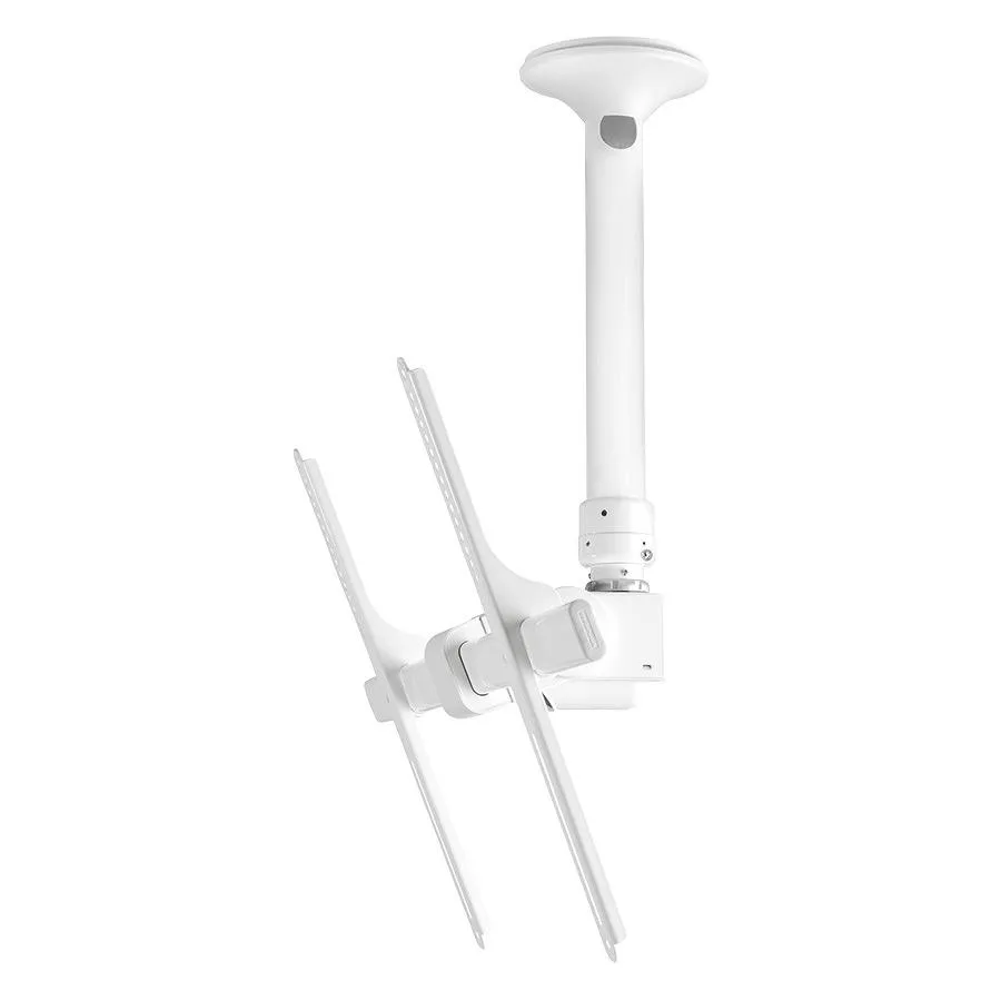 Atdec Atdec TH-3070-CTSW Heavy Duty Ceiling TV Mount White 143 lb — product photo
