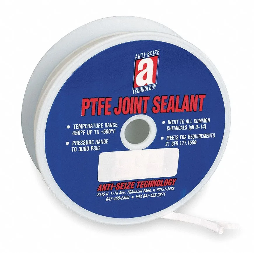 White joint sealant tape roll, one-quarter inch wide by fifty feet long