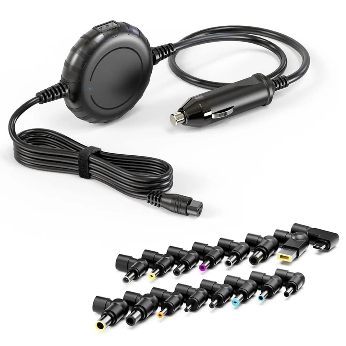  DELL ED100VAXAAXX-34XX 90W Universal Car Charger 16 Tips USB-C — product photo