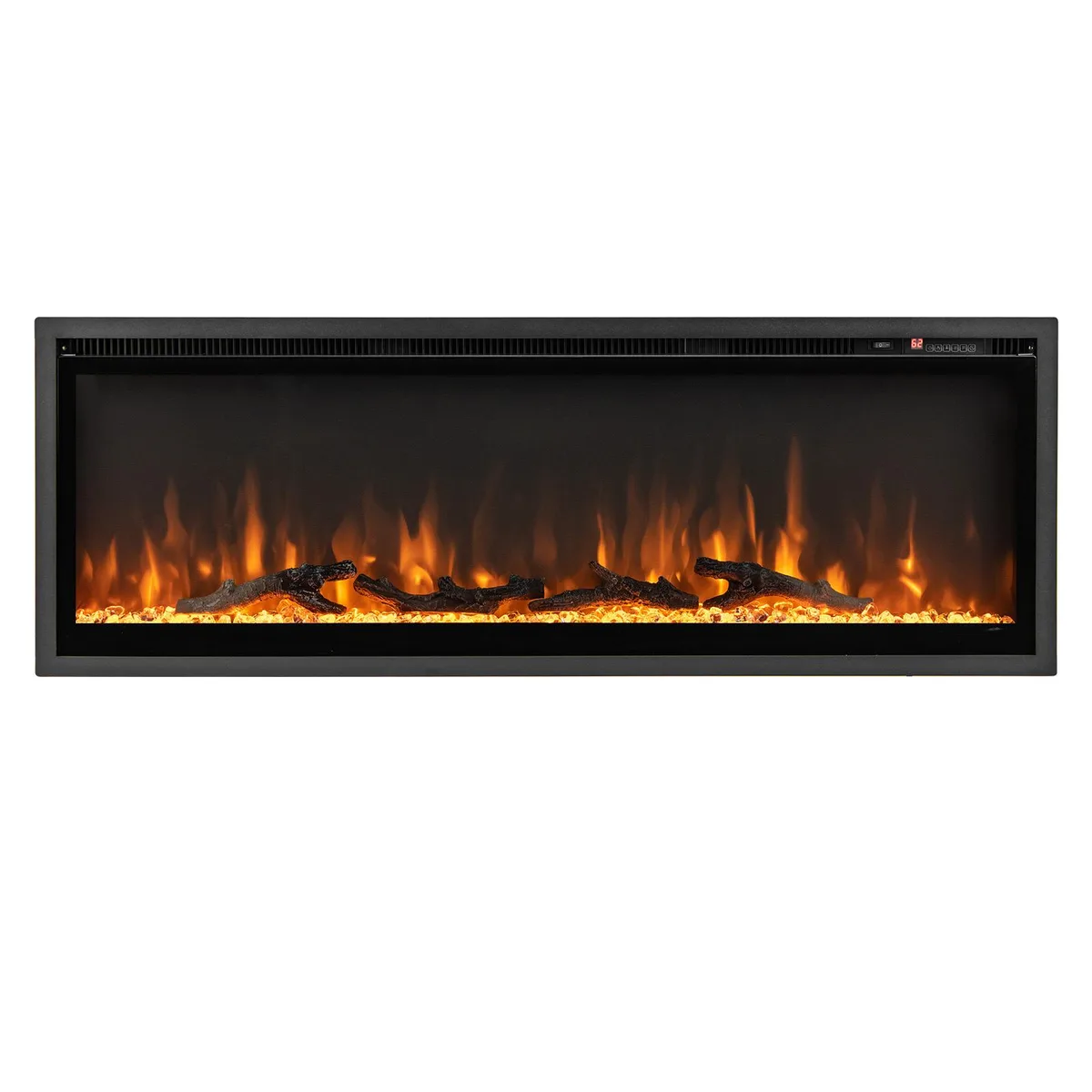 SlickBlue SlickBlue Electric Fireplace In-Wall Recessed 36/42/50 inch 750/1500W — product photo