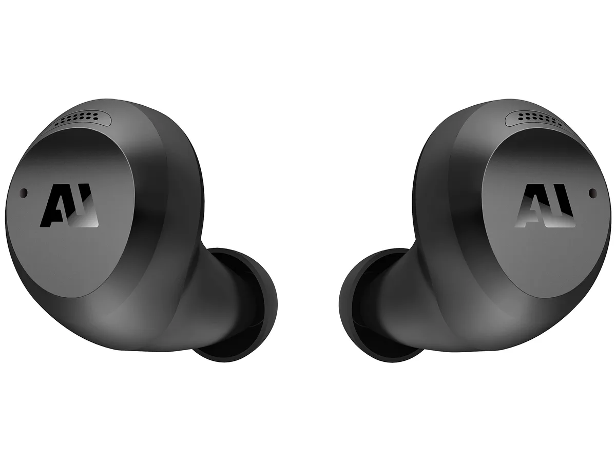 Ausounds Ausounds AUSHB101-Black AU-Stream Hybrid In-Ear Earbuds Black Bluetooth 5.0 ANC 9.2mm Driver — product photo