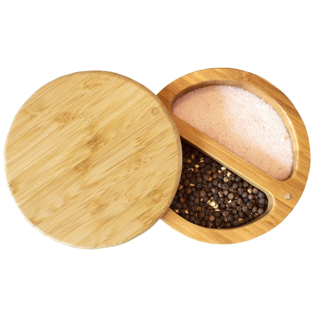  Totally Bamboo 20-8561 Salt Keeper Duet food storage — product photo