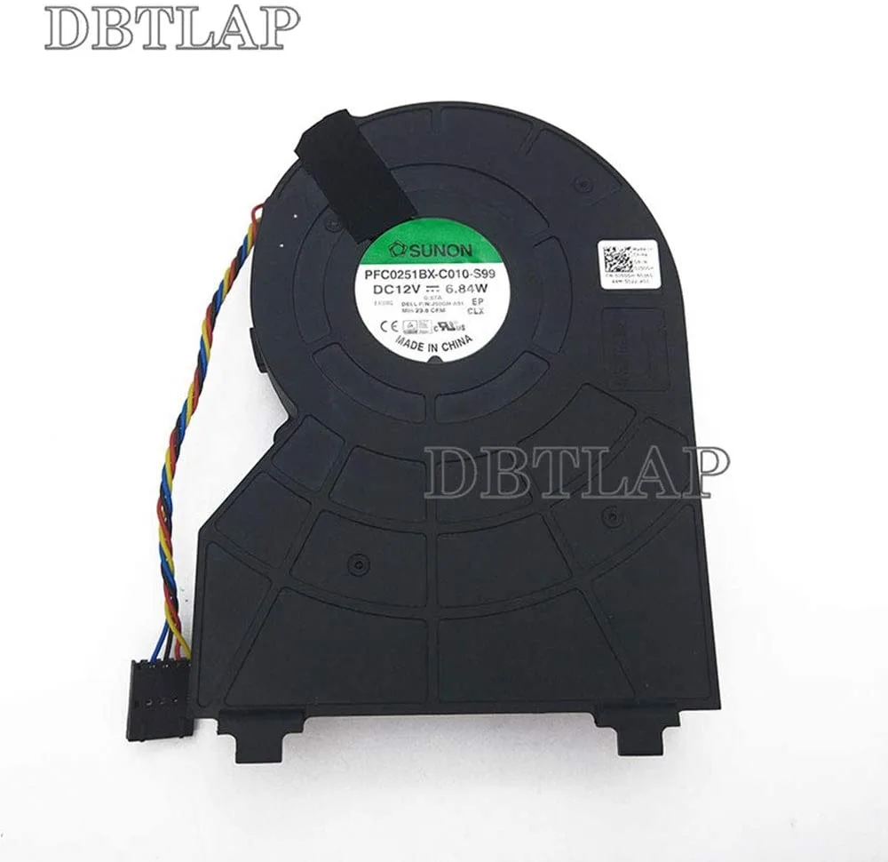 DBTLAP DBTLAP Foxconn PVB120G12H-P01 J50GH-A00 12V 0.75 4Wire DELL OptiPlex 790 390 990 SFF CPU Fan — product photo