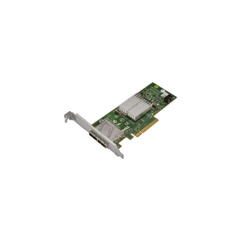 DELL DELL 3Ddjt 6Gb/s Dual Port PCIe x8 SAS Host Bus Adapter Standard Bracket — product photo