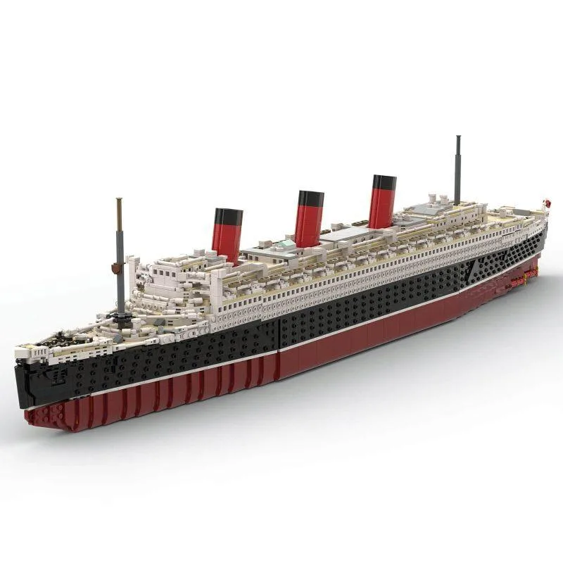 ZITIANYOUBUILD ZITIANYOUBUILD MOC-93208 1/325 Scale Queen Mary 4689Pcs Educational Building Set — product photo