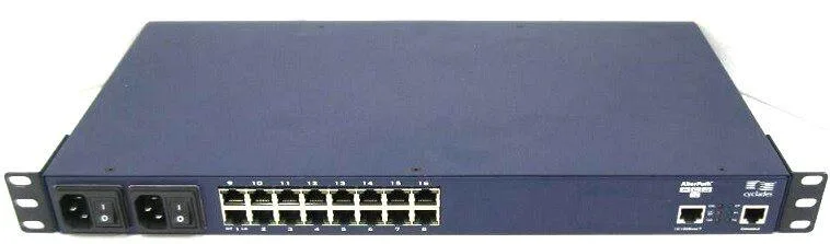 Avocent Avocent ATP0050-001 Cyclades ACS 16-Port 10Mbps 1U rack server — product photo