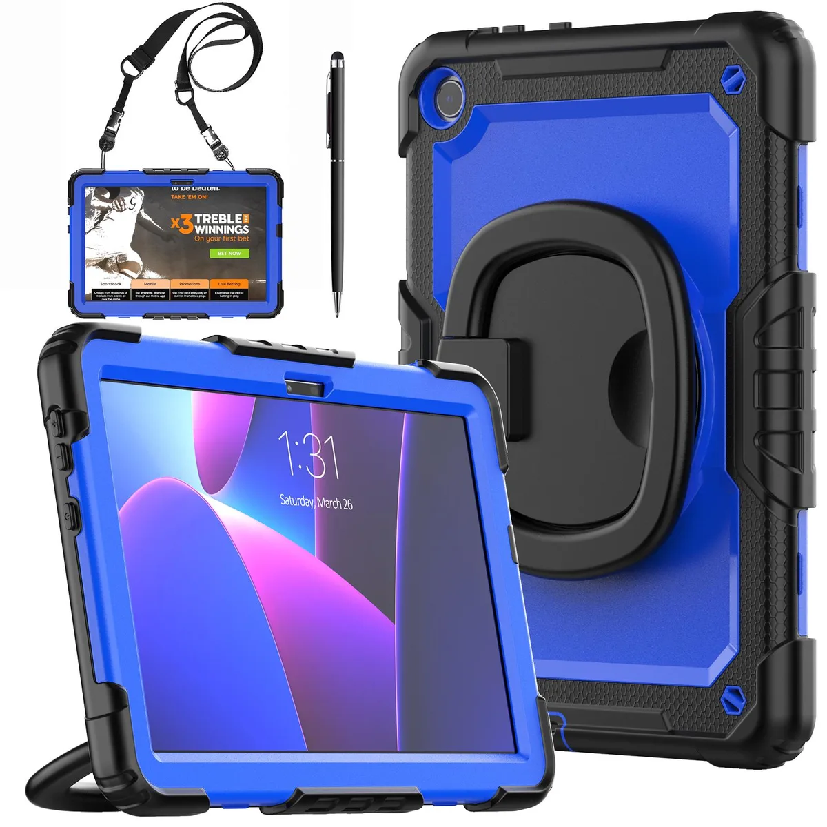 BONAEVER BONAEVER TB-328F 10.1 inch laptop case Blue — product photo