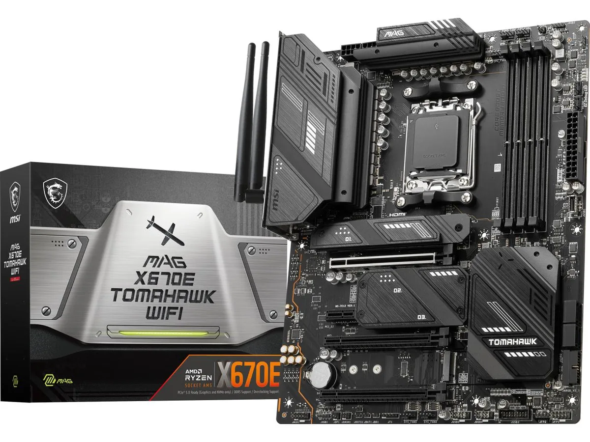 MSI MSI MAG X670E TOMAHAWK WIFI AMD motherboard — product photo