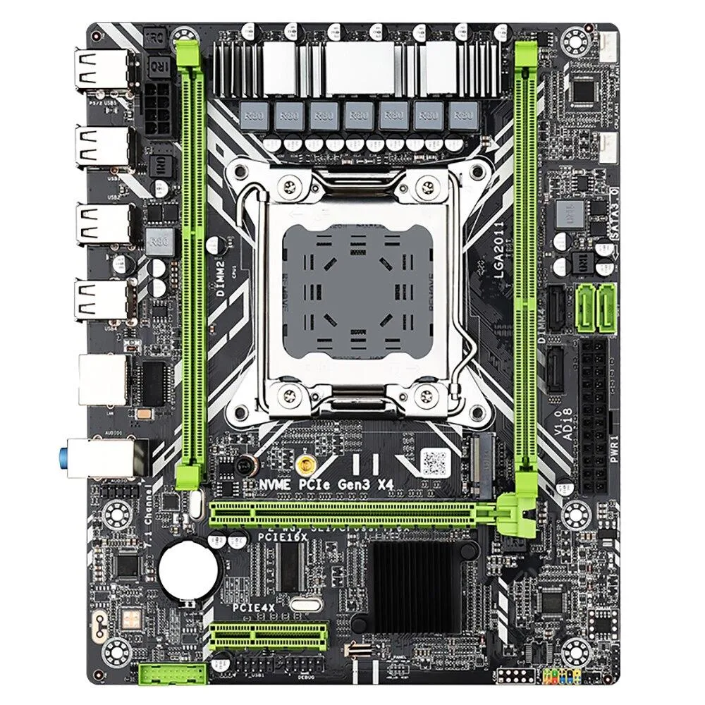 YINGHUA YINGHUA X79 Server Motherboard Kit LGA 2011 Xeon E5 2650 V2 16G DDR3 ECC NVME — product photo