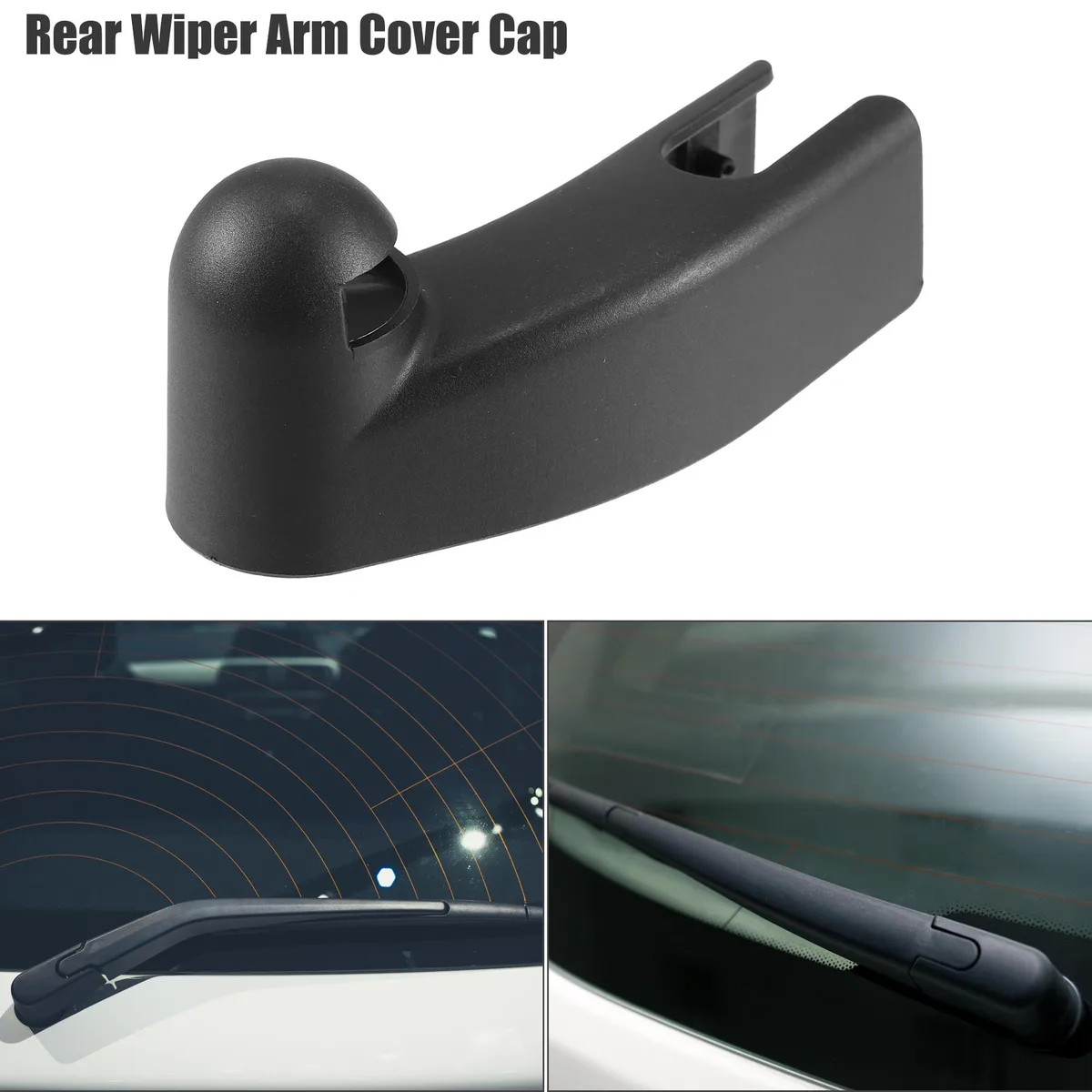 Unique-Bargains Unique-Bargains Rear Wiper Arm Nut Cover Cap Black Ford Transit Courier 2014 — product photo