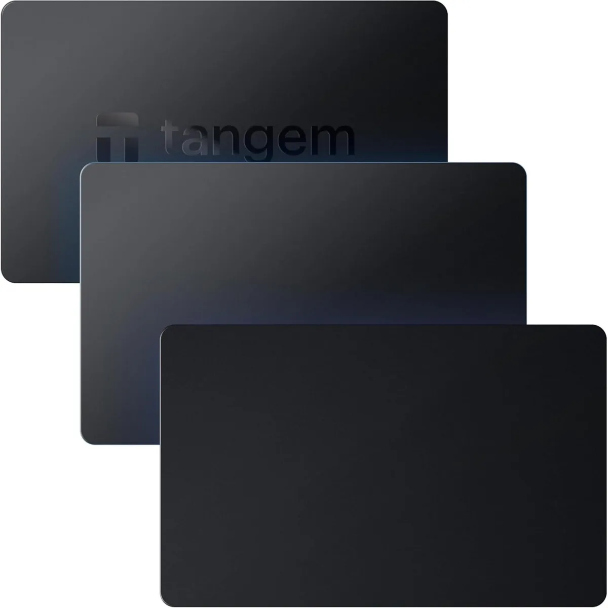 TANGEM Tangem Stealth Wallet 3-Pack Crypto Wallet Black — product photo