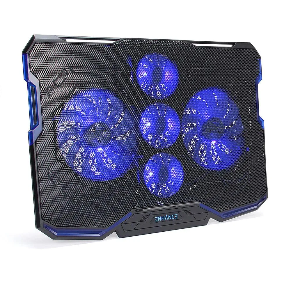 ENHANCE ENHANCE ENGXC20100BLWS laptop cooling pad 17 in black/blue — product photo