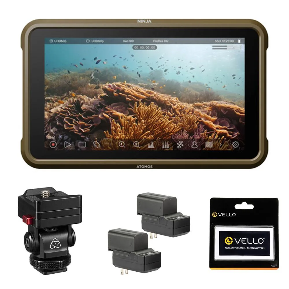 Atomos Atomos Ninja 5.2" 4K HDMI Recording Monitor Bundle — product photo