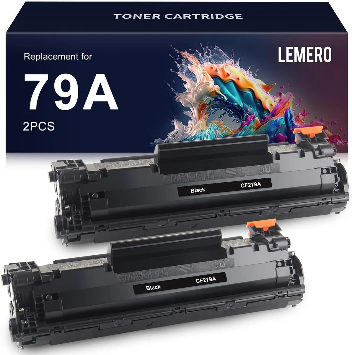 NuoTo NuoTo 79A CF279A Compatible Toner Cartridge 2-Pack — product photo