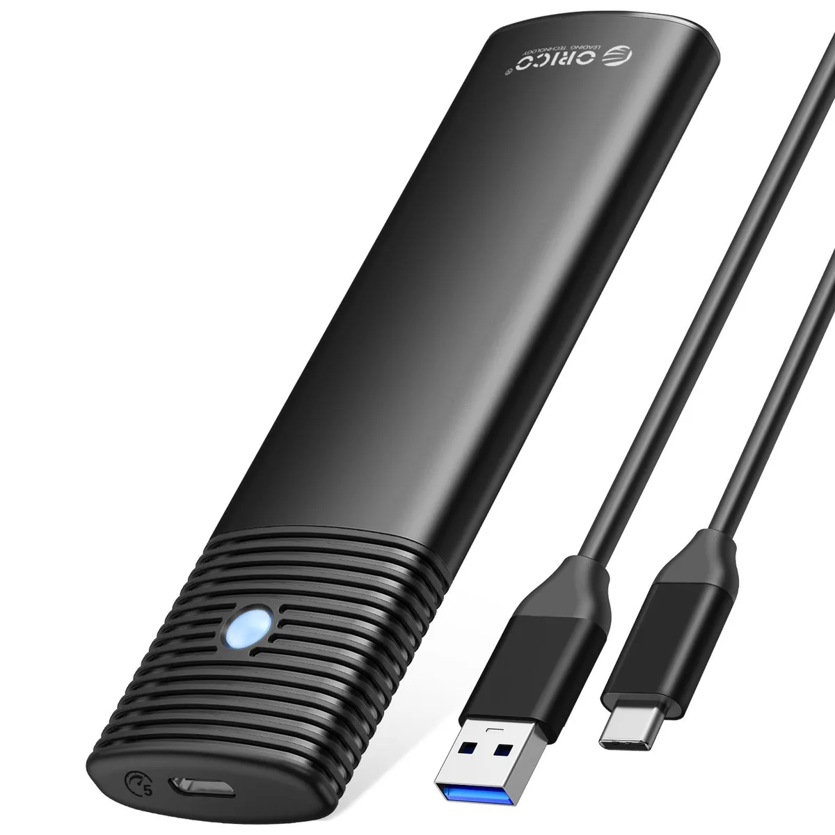 Orico Orico M.2 SATA SSD enclosure 5Gbps 2230/2242/2260/2280 USB-C Black — product photo