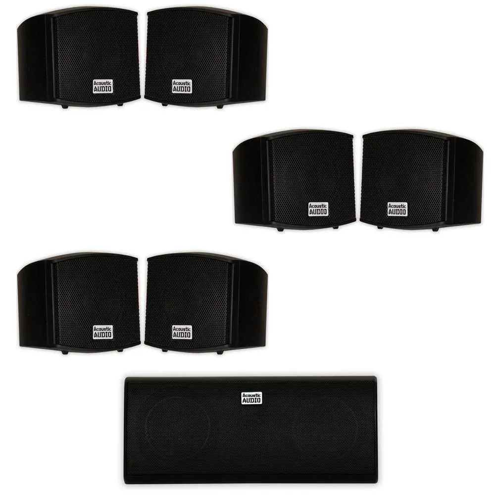Goldwood Sound, Inc. Goldwood Sound AA321B &amp; AA35CB 7 Speaker Home Audio Set — product photo