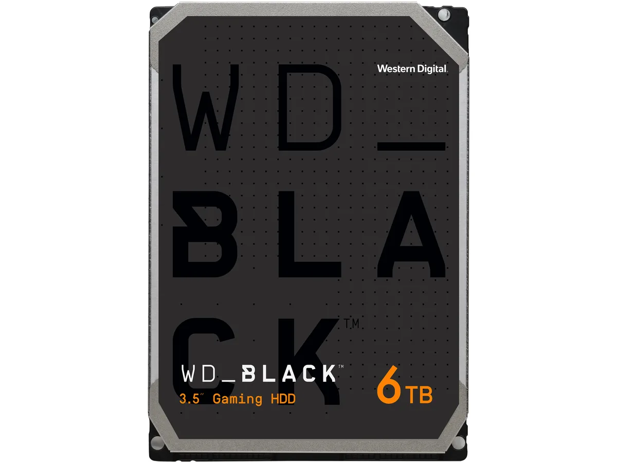 Western Digital Western Digital WD6003FZBX Black 6TB 7200 RPM 256MB SATA 3.5" internal hard drive — product photo