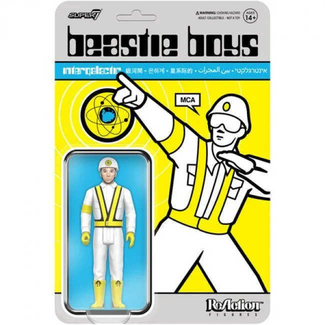 Super7 Super7 Beastie Boys ReAction Figure MCA Intergalactic Crossing Guard RE-BBOY-08502 3.75 inch — product photo