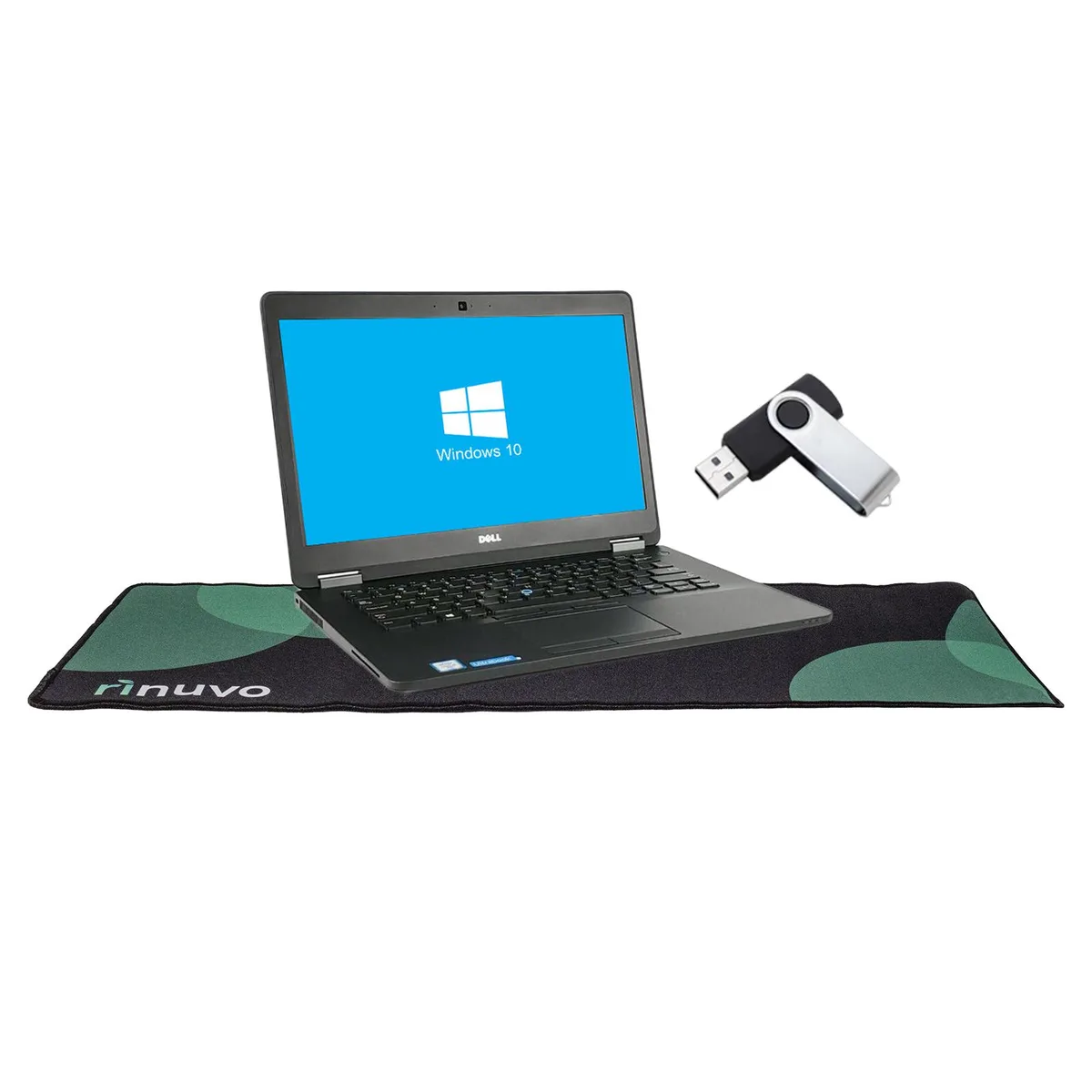 DELL DELL Latitude E7470 laptop i5-6300U 8GB 256GB 14 HD W10 Pro bundle — product photo