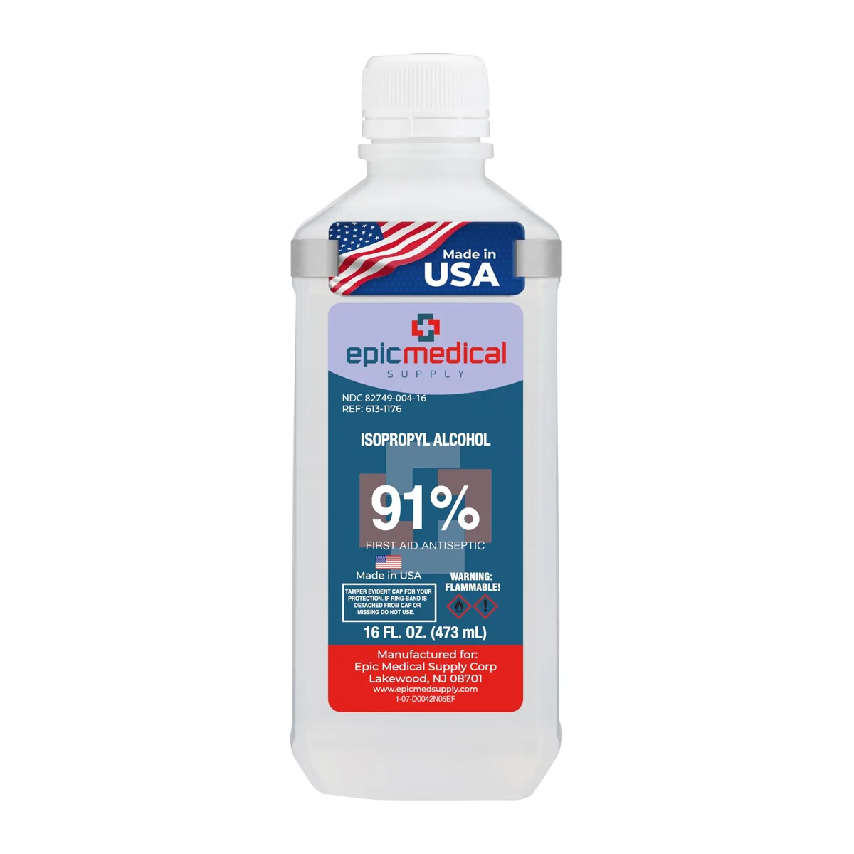 No Sew No Sew 91% Isopropyl Alcohol Solvent 16 oz — product photo