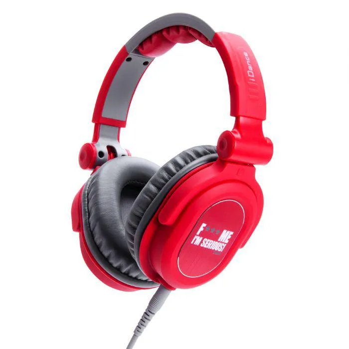 iDance iDance FDJ400 Red-Grey headphones — product photo