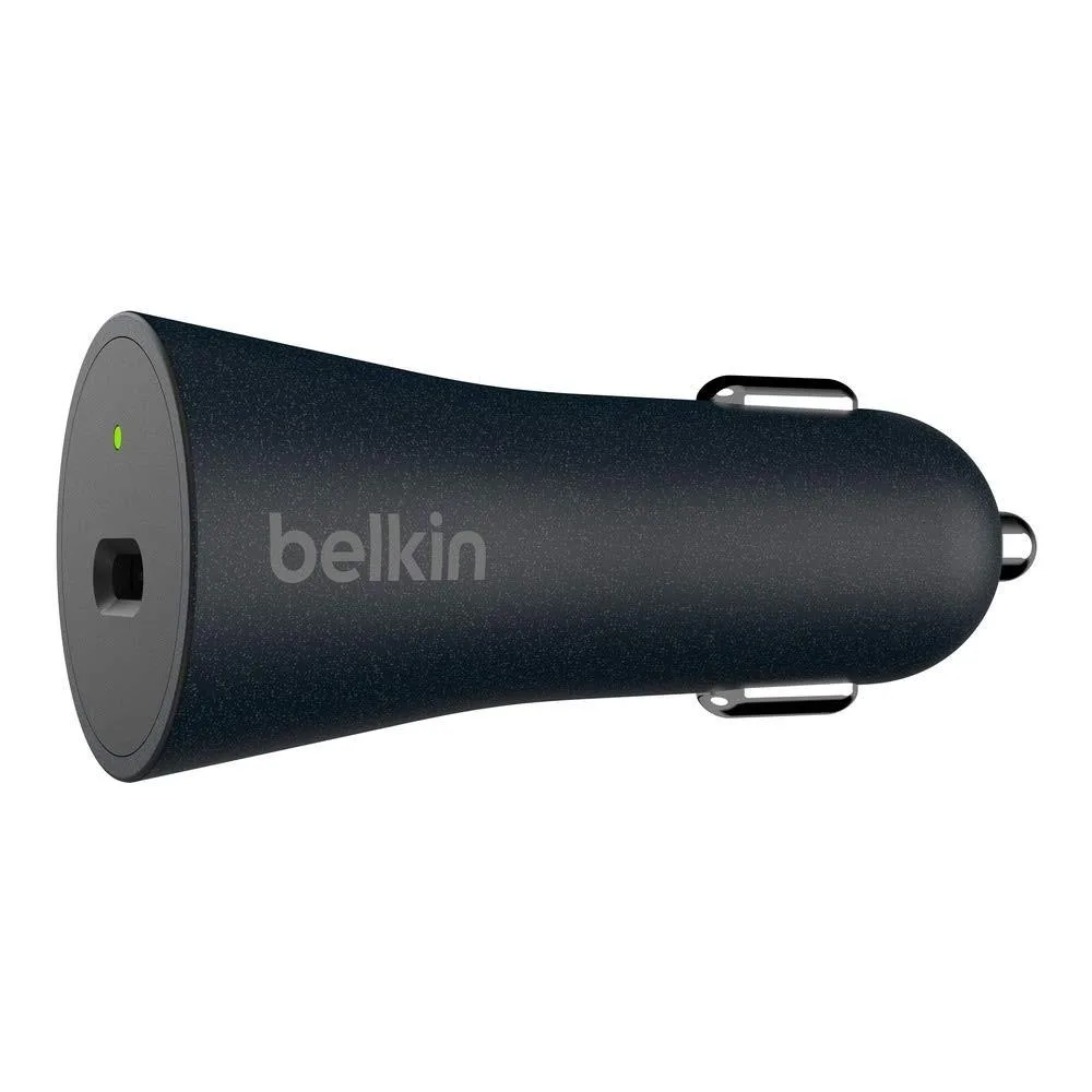 Belkin Belkin Boost Charge 27W Quick Charge 4+ Car Charger with 4ft USB-C Cable 2 in 1 accessory — product photo