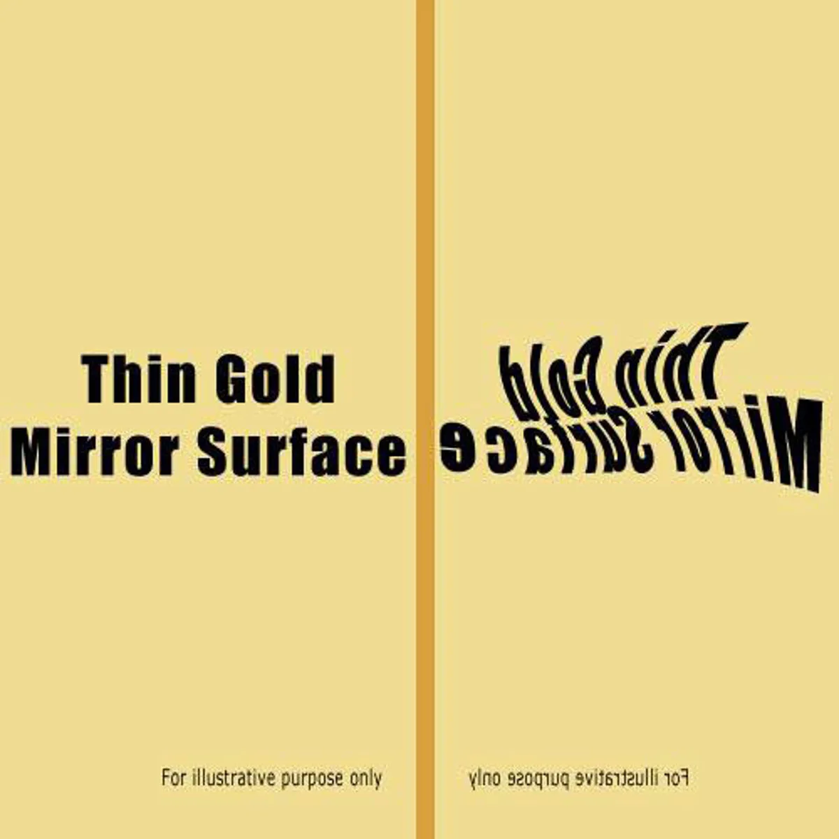 Rosco Rosco Cinegel #3814 Reflection Thin Mirror Soft Filter Gold 20x24" Sheet — product photo