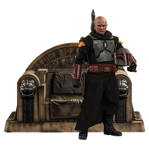 Hot Toys Hot Toys TMS056D Boba Fett Repaint Armor &amp; Throne Deluxe action figure — product photo