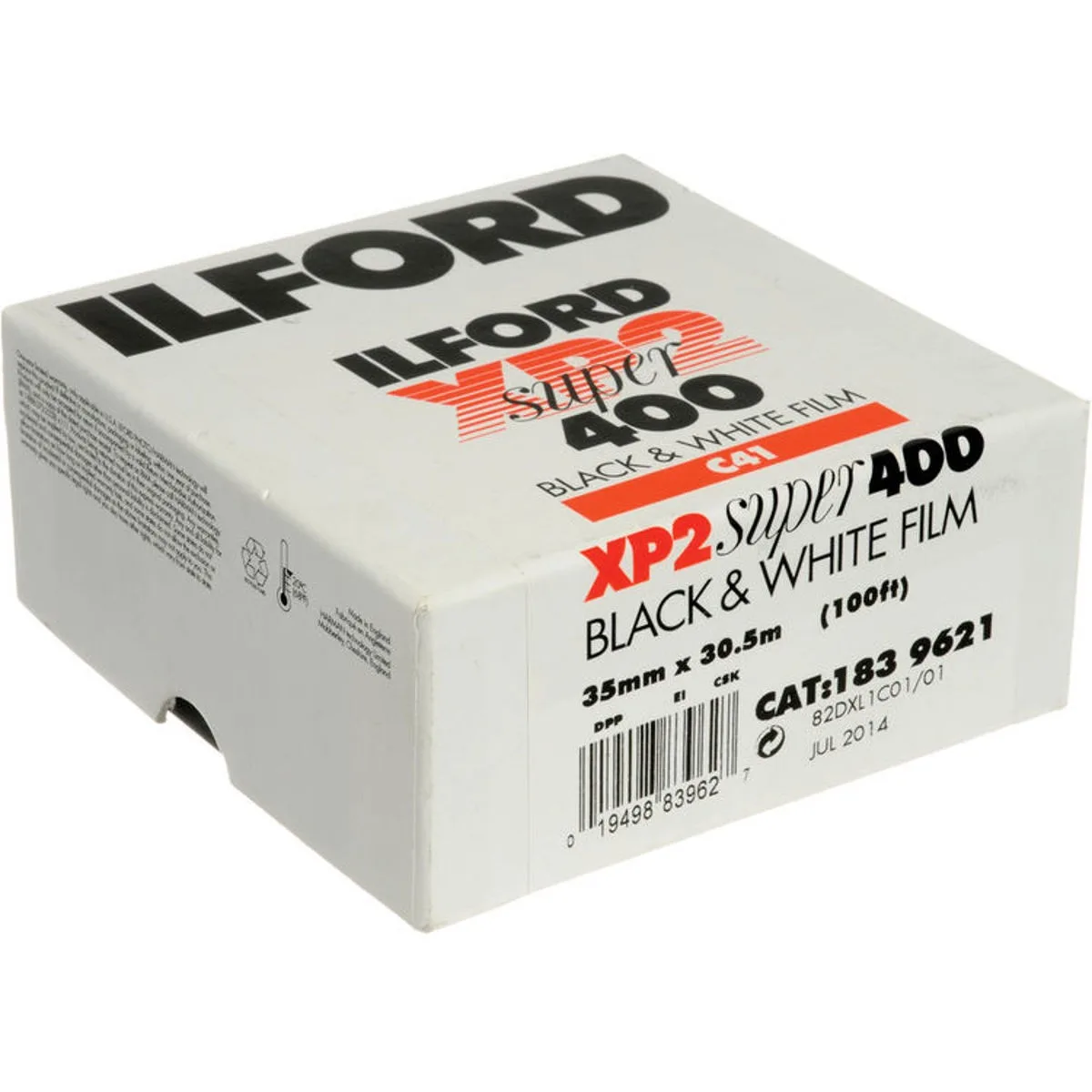 Ilford Ilford XP2 Super ISO 400 35mm 100' Roll Film — product photo