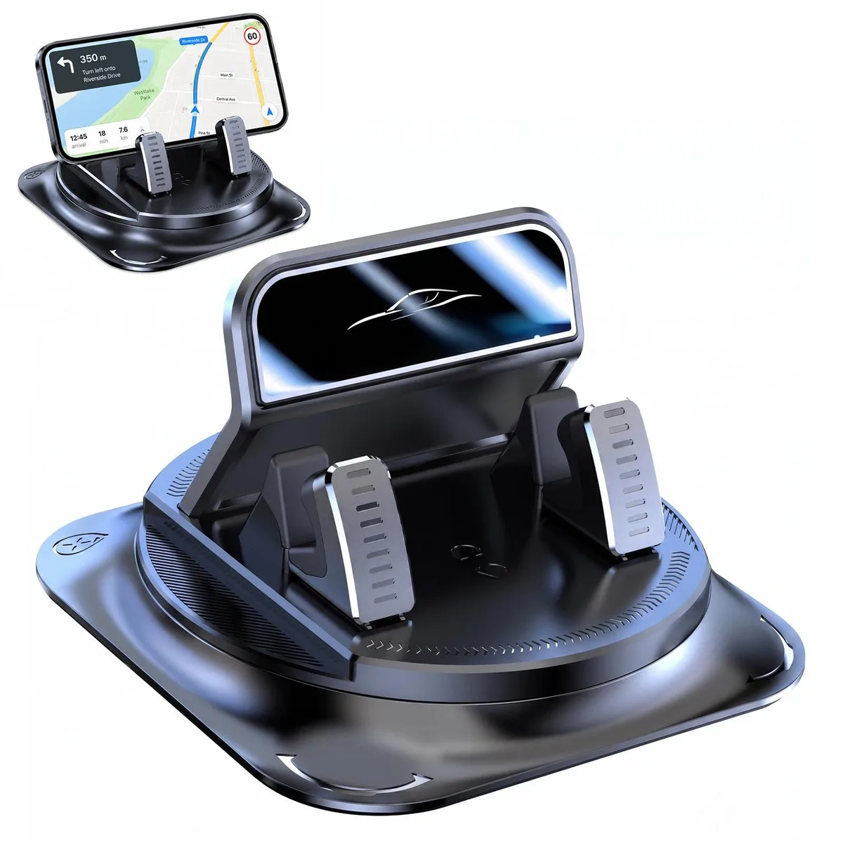  GENERIC Dashboard Phone Mount 360° Rotation 20kg 3.89" Base — product photo