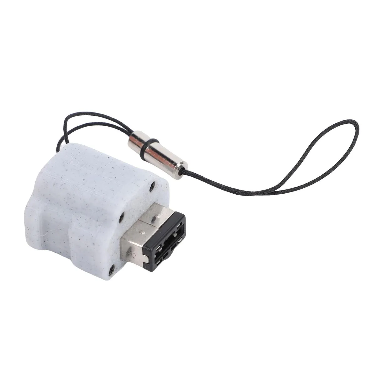 Batianda Batianda 2 in 1 accessory for GBA SP Type C 3.5mm jack anti-loss rope Gray — product photo