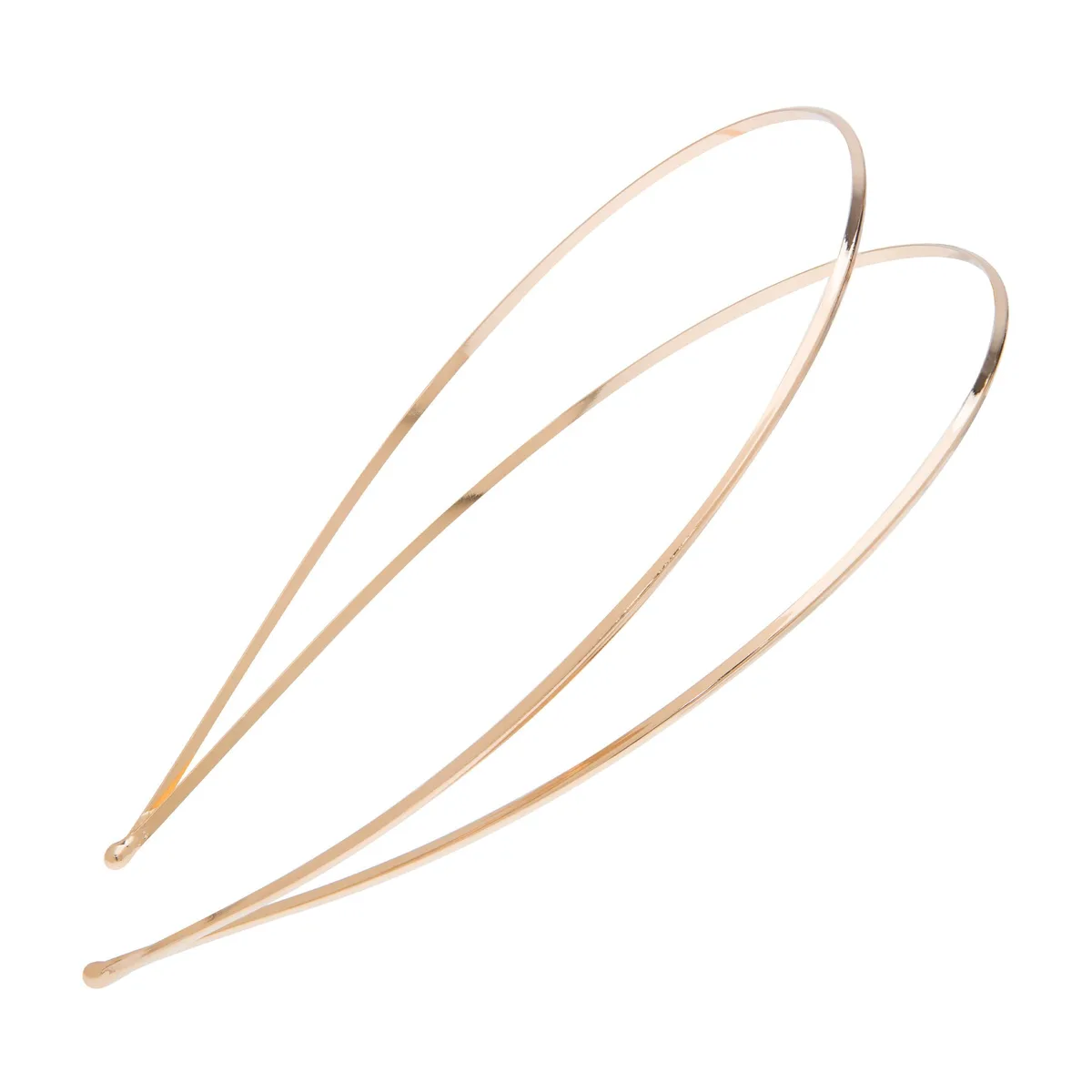  L. Erickson LI6251-60-00 Metal Double Headband Gold 2.7x6.1x11.8cm — product photo