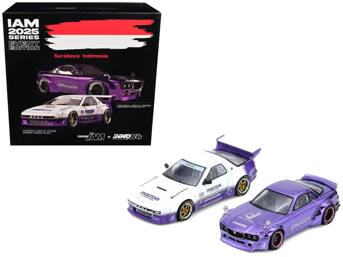 Inno Models Inno Models IAM 2025 Surabaya 1/64 2-Piece Diecast Set — product photo