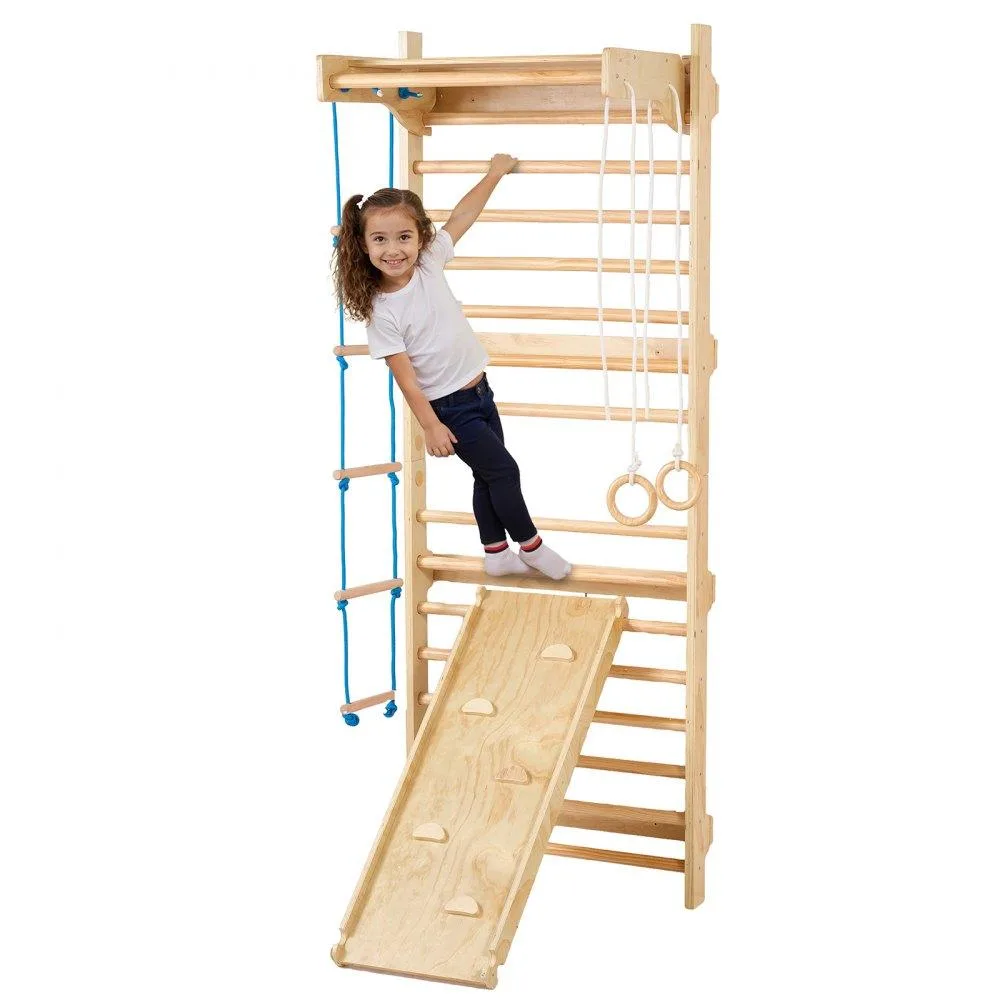 VEVOR VEVOR 5-in-1 Swedish Ladder Wall Gym 15-Level 220 lbs — product photo