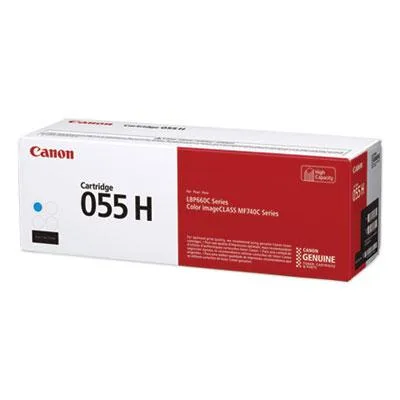 Canon Canon 3019C001 (055H) High-Yield Cyan Toner Cartridge 5900 Pages — product photo