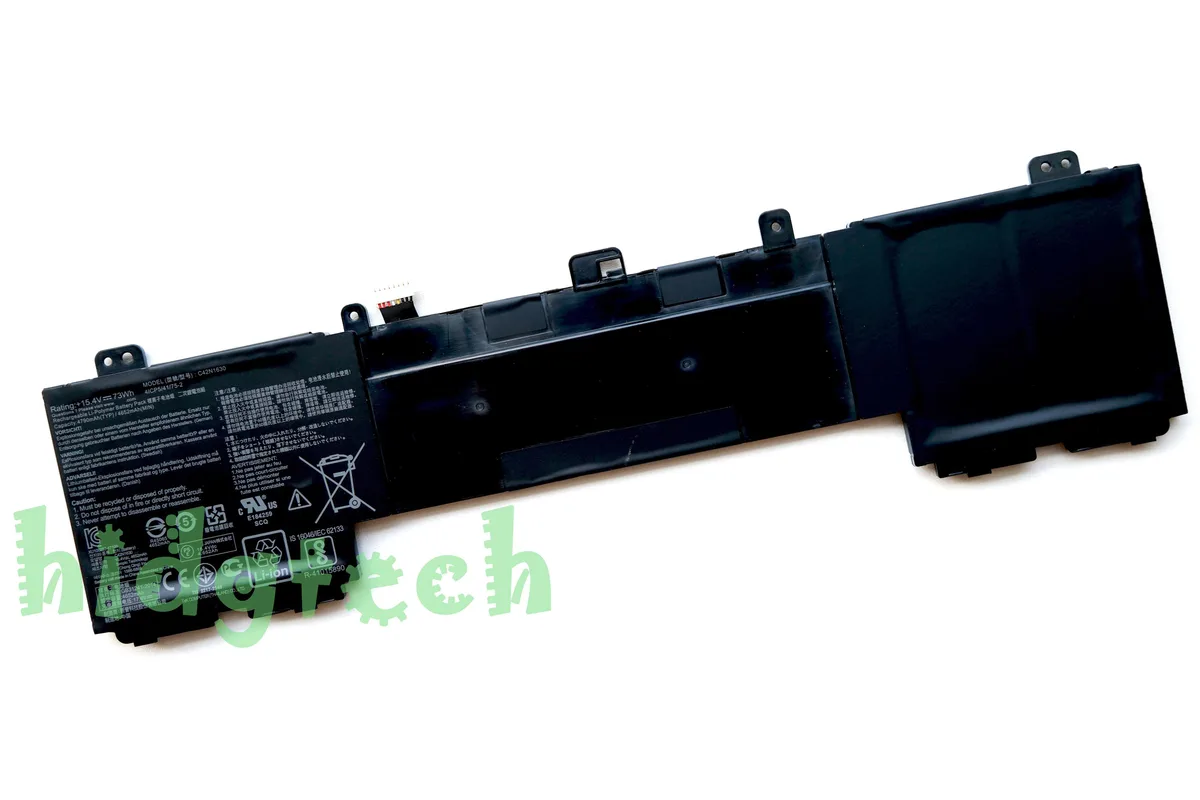 Beisite Beisite C42N1630 73Wh 15.4V laptop battery for ASUS ZenBook Pro UX550 — product photo