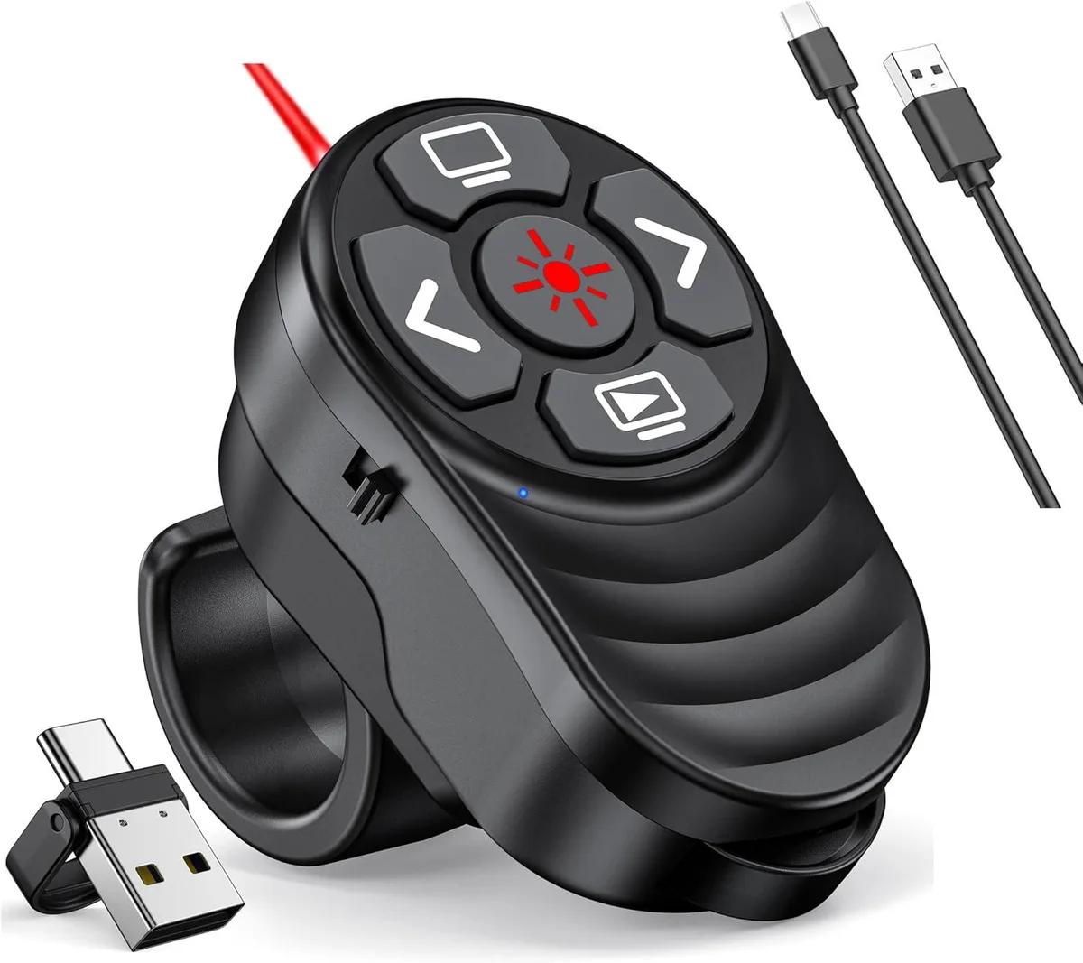 Ennovor Ennovor 2 in 1 Presentation Remote USB-C 2.4 GHz — product photo