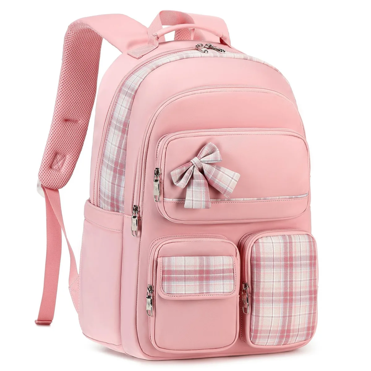 V2 Technologies V2 Technologies 2 in 1 accessory 15.6 inch laptop backpack 28 liters pink — product photo