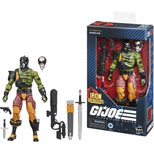 Hasbro Hasbro G10715X00 G.I. Joe Classified Series #155 Darklon action figure — product photo