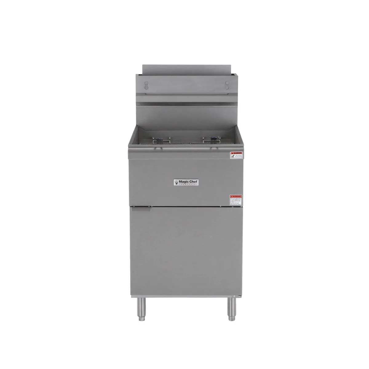 Magic Chef Magic Chef 52 Qt 70 lb Stainless Steel Natural Gas Fryer 150000 BTU — product photo